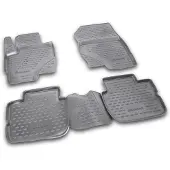 Novline Gummimatten Passgenaue Fußmatten MITS Colt 3D-11/2008-4tlg