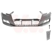 VAN WEZEL Stoßstange Stoßfänger für AUDI A3 Sportback (8VA, 8VF) Grundiert Glatt 0358576