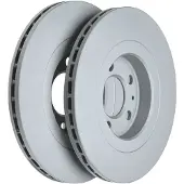 Ate 2x Bremsscheibe Hinterachse Voll [Hersteller-Nr. 24.0108-0106.1] für Citroën, Peugeot