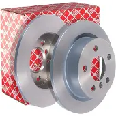 FEBI BILSTEIN Bremsscheibe 104103 hinten, voll, 1 Stück