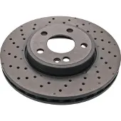 FEBI BILSTEIN Bremsscheibe 44188 vorne, belüftet, hochkarbonisiert, 1 Stück