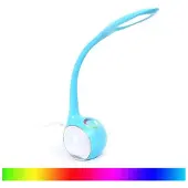 Platinet desk lamp PDL20 7W 2in1, blue (43737)