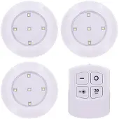 Neuveden Solight LED-Leuchten mit Fernbedienung, 3x 50lm, Timer, batteriebetrieben