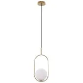 Husqvarna Messing-Hängelampe CORDEL 1 Candellux 31-73457