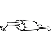Bosal Endschalldämpfer 128-025