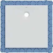 Geberit 550900001 Olona Duschwanne 80 x 80 cm