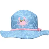Playshoes UV-Schutz Sonnenhut Krebs blau-pink 461297_780