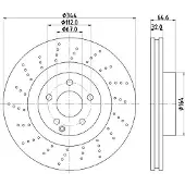 Hella Bremsscheibe PRO 8DD 355 116-951
