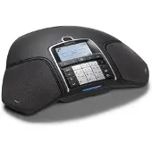 Konftel 300Wx, Analoges/IP-Konferenztelefon, Mittlerer Raum, 30 m², Tasten, Schwarz, LCD