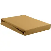 Beddinghouse Split Topper Hoeslaken Geel (Jersey)-160 x 200/220 cm