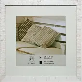 Henzo Driftwood Holzrahmen 40x40 weiß