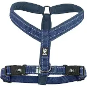 Hurtta Casual Y-Geschirr, Farbe::blau, Brustumfang::90cm