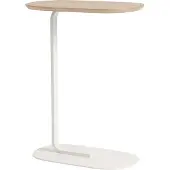 Muuto Relate Couchtisch 73,5 cm Eiche massiv/Off-White