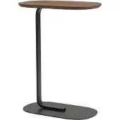 Muuto Relate Couchtisch 73,5 cm Räuchereiche/Schwarz