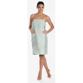 Egeria Sarong "Ben, ideal für Sauna & Spa, Hotelbademantel" 1 Stk. mit Streifenbordüre