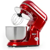 Klarstein Küchenmaschine, Knetmaschine mit 5L Schüssel, 2000W Profi Küchenmaschine mit Knethaken und Schneebesen, Universal Küchenmaschine mit 6 Stufen, Teigmaschine zum Rühren, Kneten und Aufschlagen