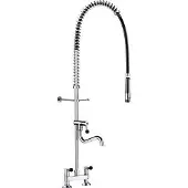 Delabie Geschirrspülbr. m. Mischer MA150, Handbr. 433010+Auslaufvent.