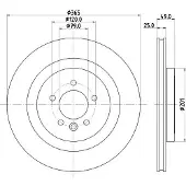 Hella Bremsscheibe PRO 8DD 355 126-641