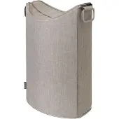 Blomus Wäschesammler Frisco Lounge, Wäschebox, Wäschebehälter, Kunstfaser, Aluminium matt pulverbeschichtet, Ashes Of Roses, 65 L, 69257