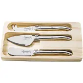 Laguiole Käsemesser Premium Line RVS (3-teilig)