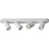 Lucide LED Deckenspot Xyrus 4x5W GU10 in Weiß 4-flammig
