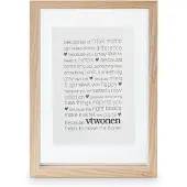 Vt wonen Fotorahmen vtwonen Wood Natural 22 x 31 cm