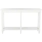 Safavieh Furniture | Beistelltisch Bambus weiß Holz 145x34x80.01 cm | NADUVI