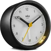Braun BC12BW Wecker Uhr Uni Alarm weiss