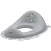 Maltex Zebra Toilettensitz Antislip, Grau