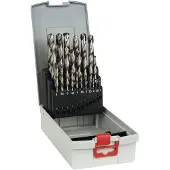 Bosch Metallbohrer-set Hss-g Mit Box 1/0-13/0 Mm 25 Stücke