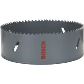 Bosch Hss 140 Mm Bimetallic Crown Silber