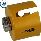 Magni PRO-FIT Multi-Purpose-Lochsäge Ø86mm mit 50mm Nutzlänge - ohne Zentrierbohrer - mit Click&Drill Aufn