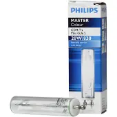 Philips MASTERColour CDM-Tm Elite Mini 20W/830 GU6.5 1CT, 20 W, 3000 K, 1800 lm, 1.33 cm, 56.7 mm, A+