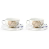 Pip studio Kaffeetasse Royal White 225 ml (2er Set)