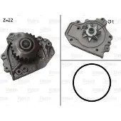 Valeo 506680 Kühlmittelpumpe Wasserpumpe mit Riemenscheibe für HONDA CIVIC VI Hatchback (EJ, EK) CRX III (EH, EG) CIVIC V Hatchback (EG) CRX II