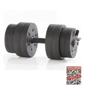Gymstick Active Verstellbares Hantelset Vinyl 15 kg