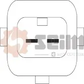 Seim 960010 Elektrischer Fensterheber Vorne Links passend für PEUGEOT 306 Schrägheck (7A, 7C, N3, N5) 306 (7B, N3, N5)