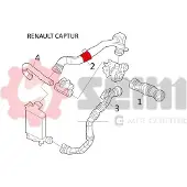 Seim 981507 Turbo Ladeluftschlauch passend für MERCEDES-BENZ CITAN Kasten (415) Citan Kombi / Tourer (415) CITAN Mixto (415) für RENAULT Captur