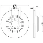 Hella Bremsscheibe PRO 8DD 355 111-941