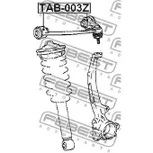 FEBEST Lagerung, Lenker TAB-003Z