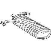 Bosal Endschalldämpfer 169-039