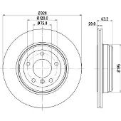 Hella Bremsscheibe PRO 8DD 355 109-941
