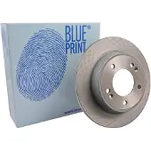 Blue Print Bremsscheibe ADG043195 hinten, voll, 1 Stück