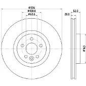 Hella Bremsscheibe PRO 8DD 355 119-131