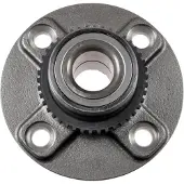 Blue Print Radlagersatz Hinten Links Hinten Rechts für NISSAN ALMERA II Hatchback (N16) Schrägkugellager 64mm ADN18360