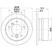 Hella Bremsscheibe PRO High Carbon 8DD 355 128-401