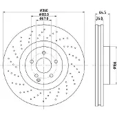 Hella Bremsscheibe PRO High Carbon 8DD 355 127-961