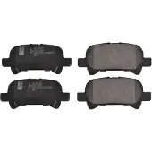 Blue Print Bremsbelagsatz ADT342222, Hinten