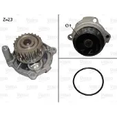 Valeo Wasserpumpe [Hersteller-Nr. 506790] für Seat, VW, Proton, Skoda, Audi