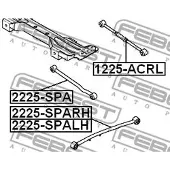 FEBEST 2225-SPARH Querlenker Hinten Rechts für KIA CERATO (LD)